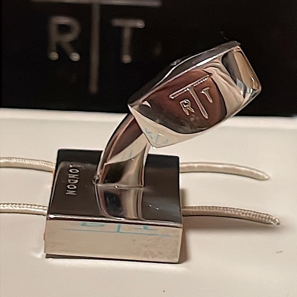 R|T by Robert Tateossian Cufflinks. Python Brown & Orange stainless Steel - NIB - Picture 6 of 16